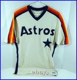 1983 Houston Astros Tony Scott #30 Game Used Cream Jersey DP04022