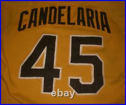 1983 Pittsburgh Pirates John Candelaria Game Used Jersey