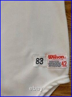 1983 Reggie Jackson California Angels Wilson Jersey