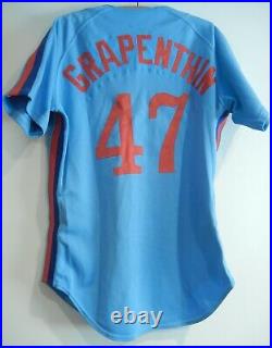 1984 Montreal Expos Dick Grapenthin Game Used Worn Jersey
