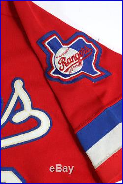 1984 Pete O'brien Texas Rangers Team Issued Rawlings Jersey Uniform
