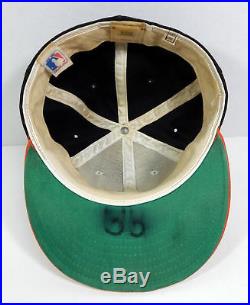 1985-87 Baltimore Orioles Eddie Murray #33 Game Used Black Orange Hat