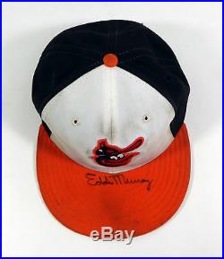 1985-87 Baltimore Orioles Eddie Murray #33 Game Used Black Orange Hat