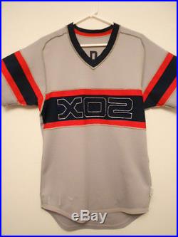 1985 CHICAGO WHITE SOX Game Worn / Used Road Jersey #36 Searage