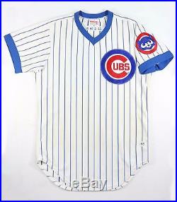 1985 Richie Hebner Chicago Cubs Game Used Worn Home Jersey Final Season
