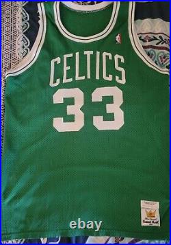 1986 Larry Bird MacGregor Game Mesh Jersey Sand-Knit Boston Celtics