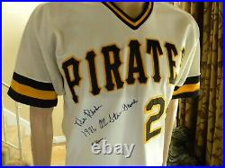 1986 Rick Rhoden All-star Game Used/worn Jersey Pittsburg Pirates Signed Psa