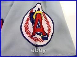 1987 California Angels DeWayne Buice #41 Game Used Grey Jersey 40 DP22407