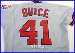 1987 California Angels DeWayne Buice #41 Game Used Grey Jersey 40 DP22407