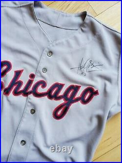 1987 Harold Baines Chicago White Sox Autographed Game Worn Jersey