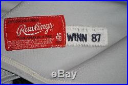1987 Jim Winn, Chicago White Sox, Game Worn Road Jersey, Mears LOA
