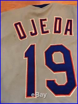 1988 Bobby Ojeda Game Used Road Jersey New York Mets