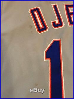 1988 Bobby Ojeda Game Used Road Jersey New York Mets