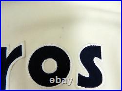 1988 Houston Astros #7 Game Used Cream Jersey Name Plate Removed DP08403