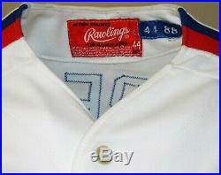 1988 Johnny Paredes Game Worn Montreal Expos Home Jersey #5 Rawlings