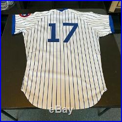 1988 Mark Grace Rookie Game Used Chicago Cubs Jersey With Dave Miedema COA RARE