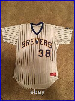 1988 Milwaukee Brewers Game Jersey