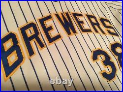 1988 Milwaukee Brewers Game Jersey