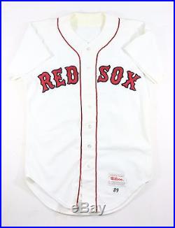 1989 Al Bumbry Boston Red Sox Game Used Worn Home Jersey