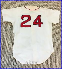 1989 Dwight Evans Game Used/worn Signed Red Sox Home Jersey-a Perfect Example