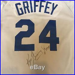 1989 Ken Griffey Jr. Rookie Signed Game Issued Seattle Mariners Jersey JSA COA