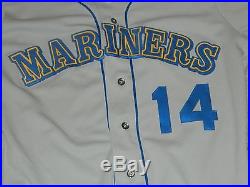 1989 Tino Martinez GAME USED JERSEY Rawlings Size 46 Seattle Mariners RARE