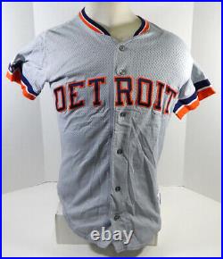 1990s Detroit Tigers #9 Game Used Grey Jersey Batting Practice 42 DP21412