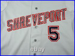 1990s Shreveport Captains #5 Game Used Grey Jersey DP08001