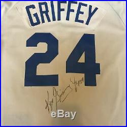 1991 Ken Griffey Jr. Signed Game Used Seattle Mariners Jersey With JSA COA