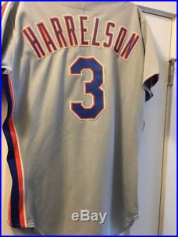 1991 Mets Bud Harrelson Game Used Worn Jersey