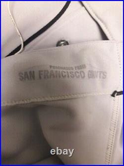 1991 San Francisco Giants Dusty Baker Game Used Coaches Jersey SF Giants COA