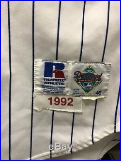 1992/93 Montreal Expos Game Issued Jersey