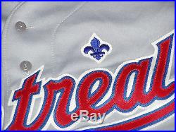 1992 Game Used Montreal Expos Vintage Baseball Jersey Worn Washington Nationals