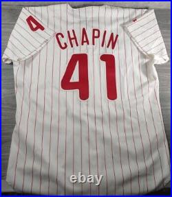 1992 Philadelphia Phillies Player/game Worn Baseball Uniform Jersey Pants Chapin