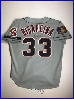 1994 California Angels Gary DiSarcina Signed Game Used Worn Jersey