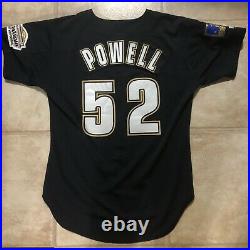 1994 Game Worn Used Ross Powell Houston Astros Alternate Jersey 44 Loa Mears