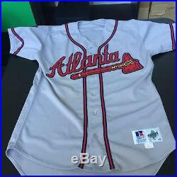 1994 Terry Pendleton Game Used Russell Atlanta Braves Jersey With Mears COA