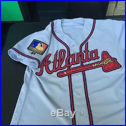 1994 Terry Pendleton Game Used Russell Atlanta Braves Jersey With Mears COA