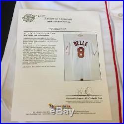 1995 Albert Belle Game Used Cleveland Indians Jacobs Field Jersey With COA