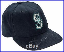 1996 Alex Rodriguez Rookie All Star Game Used Signed Seattle Mariners Cap PSA