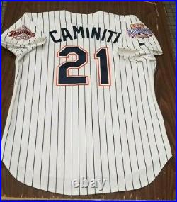 1996 Authentic Ken Caminiti All Star Game Jersey