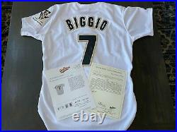 1996 Craig Biggio Houston Astros Game Used & Signed Baseball Jersey