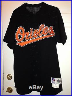 1996 Game Used Worn Eddie Murray Orioles Warm Up Jersey 500th HR Year