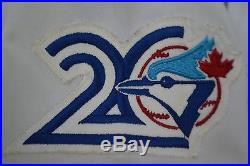 1996 Otis Nixon Toronto Blue Jays Home Game Worn Jersey Braves Expos Yankees