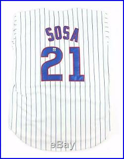 1996 Sammy Sosa Chicago Cubs Game Used Worn Issued Pro Cutjersey Lampson Holo
