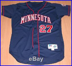 1997 David Ortiz Minnesota Twins Boston Red Sox Game Worn Used Rookie Jersey Loa