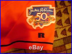 1997 Pat Meares Red Dairy Queen Minnesota Twins Game Worn Used Jersey Team LOA