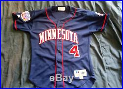 1997 Paul Molitor Game Used Worn Jersey Twins LOA Vintage Authentics Lampson
