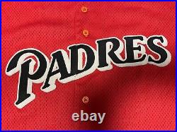 1998 Arizona Fall League Scottsdale Scorpions Padres game worn jersey