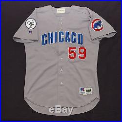1998 Chicago Cubs Game Used Road Jersey Rodney Myers